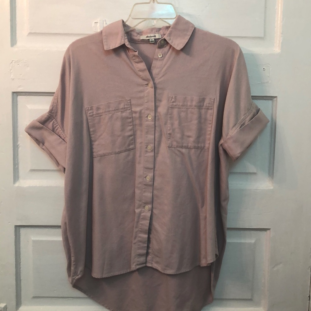Madewell flannel courier shirt